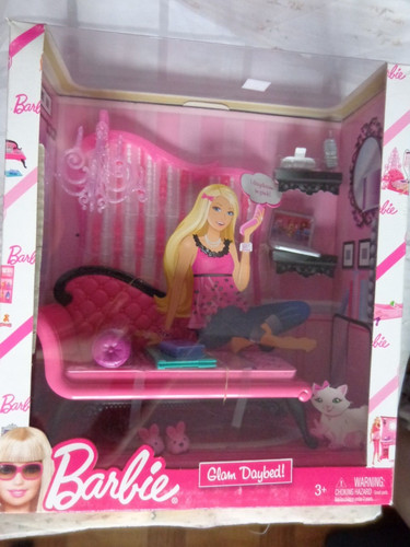 Barbie glam daybed per casa - barbie,