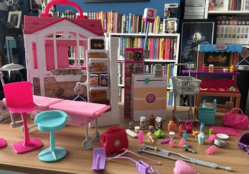 Barbie playset casa - barbie,