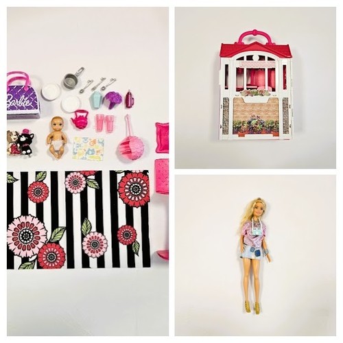 Barbie glam casa fuga - casa,