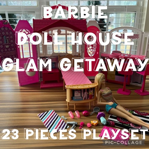 Barbie casa delle bambole - barbie, glam