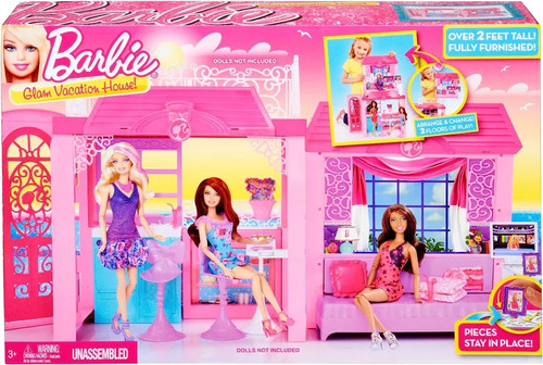 Barbie glam casa - barbie,