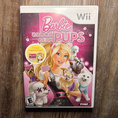 Barbie groom and glam pups - barbie:,