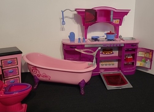Lotto barbie casa dei - barbie,